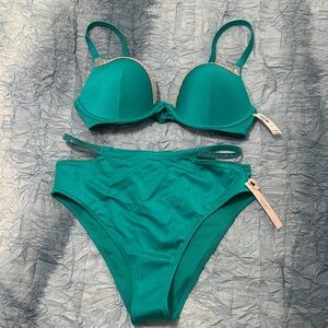 92. Victoria's Secret Vibrant Teal Bikini
